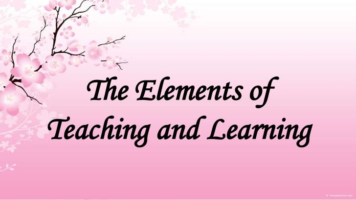 the-elements-of-teaching-and-learning