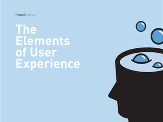 The 
Elements 
of User 
Experience 
©2014 BrandExtract, LLC 
 