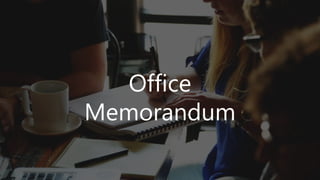 Office
Memorandum
 