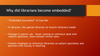 The embedded librarian | PPT