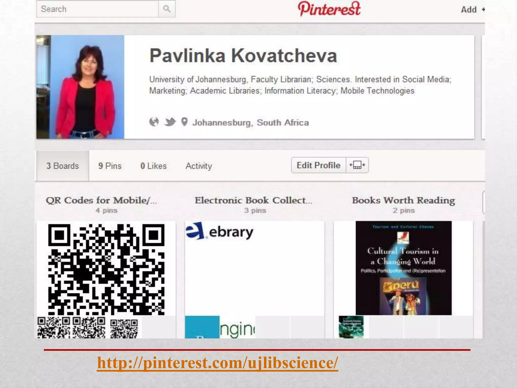 http://pinterest.com/ujlibscience/
 