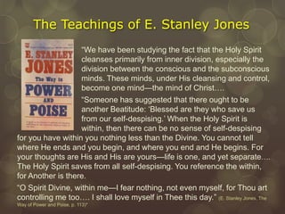 The Emerging Church and the One Project? part 11, The New 1888 Message ...