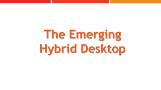 The Emerging Hybrid Desktop 