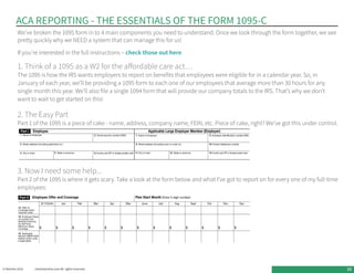 The Employer's Guide to Understanding the ACA | PDF