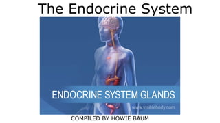 The Endocrine System
COMPILED BY HOWIE BAUM
 