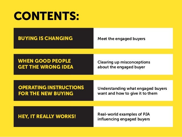 the engaged buyer idea buyer how it works