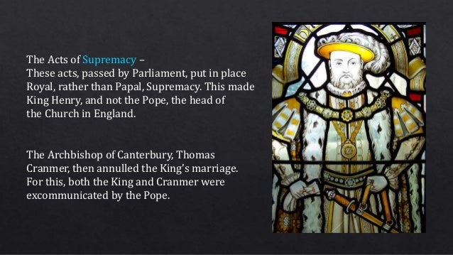 the english reformation powerpoint english reformation