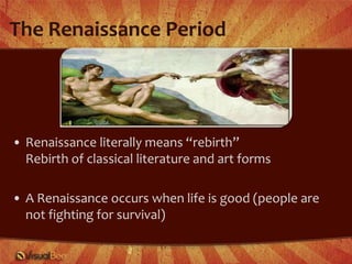 The english renaissance and william shakespeare visual bee | PPTX