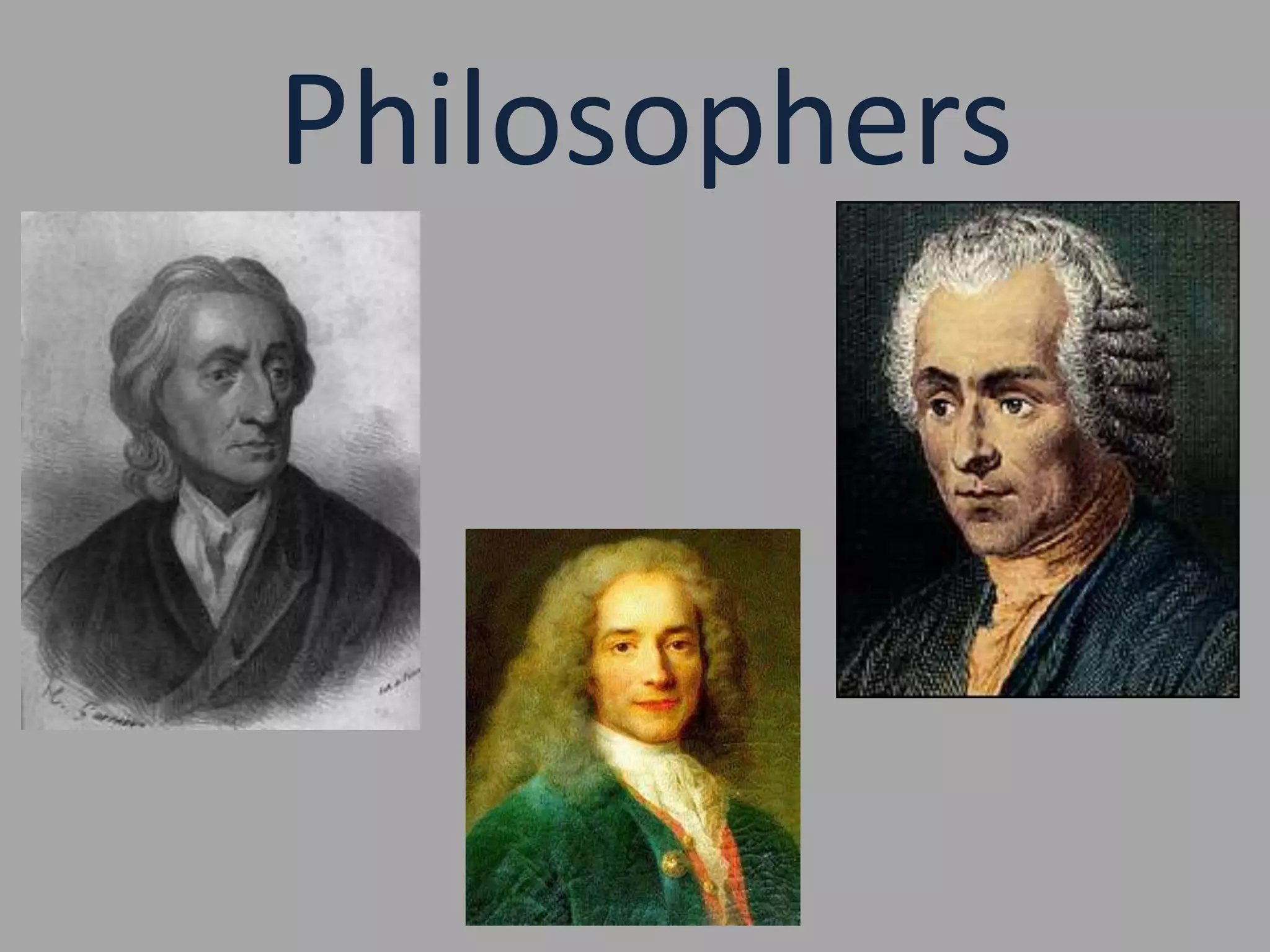 Philosophers