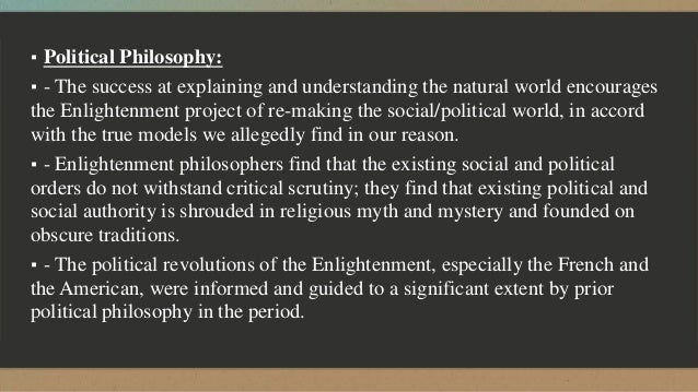 Enlightenment essays