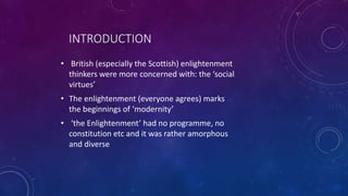 The enlightenment; 18th century intellectual movement | PPTX