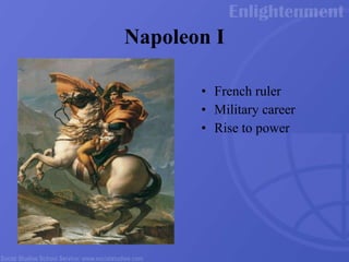 Napoleon I French ruler Military career Rise to power 