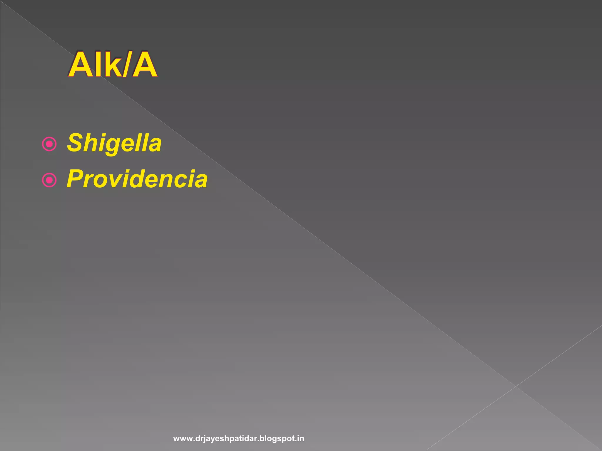  Shigella
 Providencia
www.drjayeshpatidar.blogspot.in
 