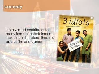 The Concept and Types of Entertainment | PPTX
