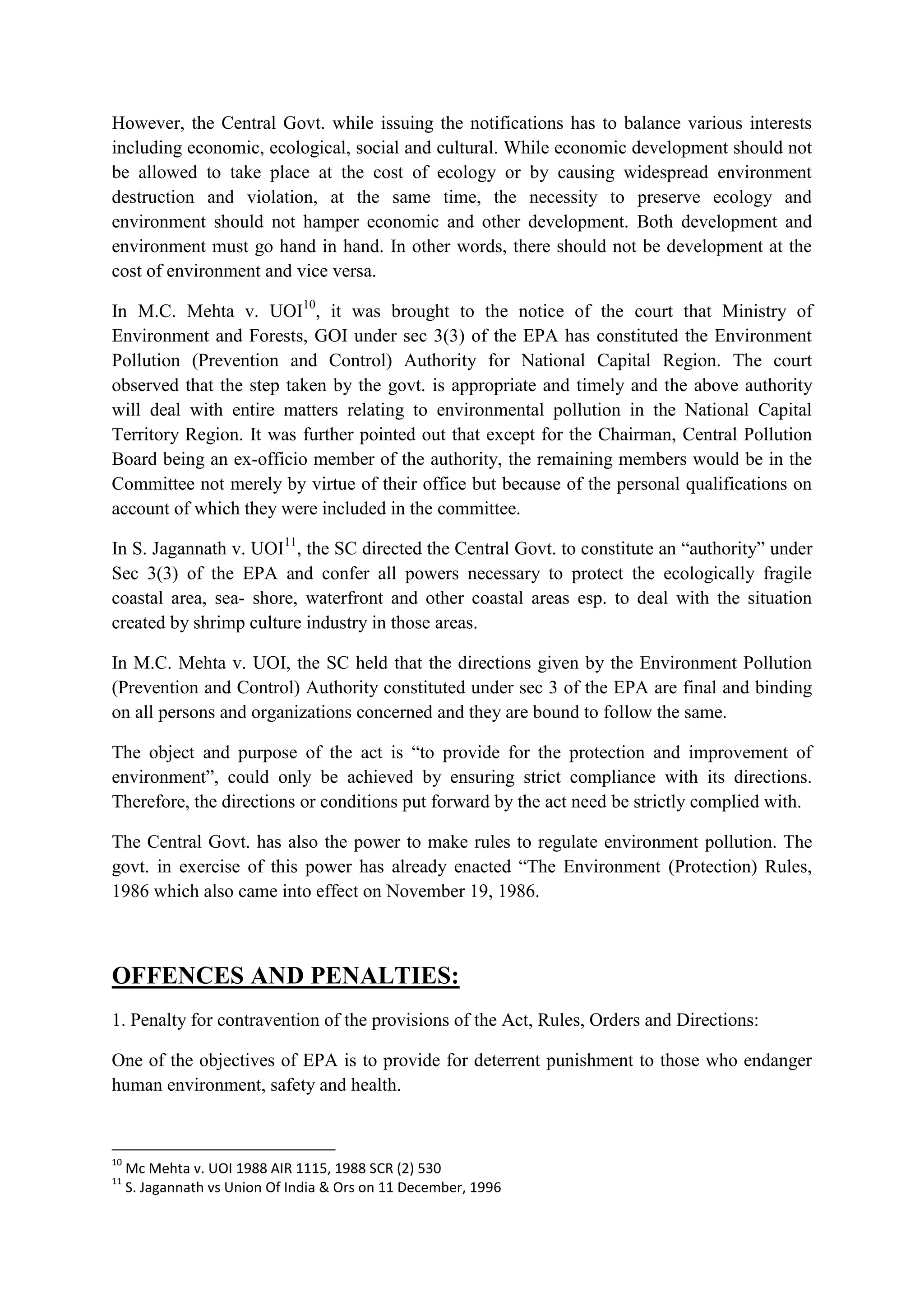 The environment protection act 1986 | DOCX