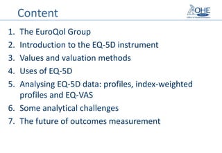 The EQ-5D and Its Use Internationally | PPTX