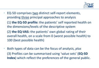 The EQ-5D and Its Use Internationally | PPTX