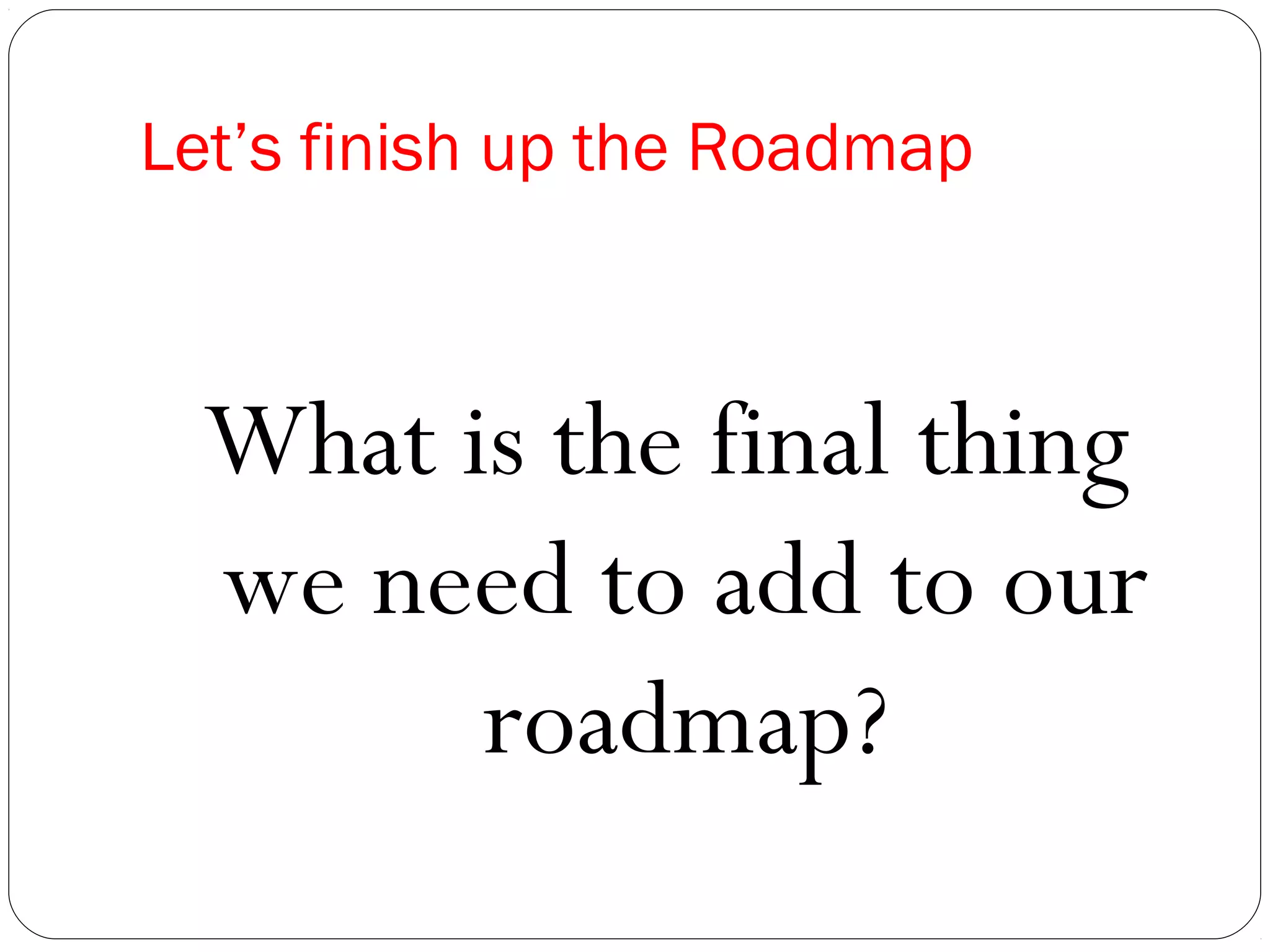 ROADMAP SENTENCE ESSAY EXAMPLE visual data 6