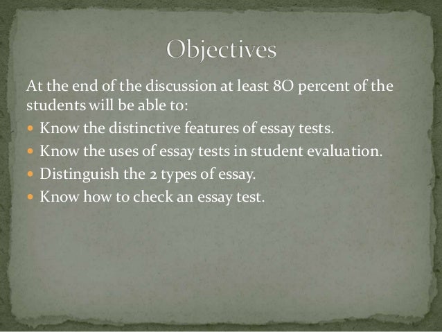 Examples Of A Proposal Essay Know How To Check An Essay Test High School Essay Samples also Essay On Health Promotion The Essay Test By Jasper Proposal Essay Topics
