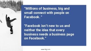 The Essence of Facebook Marketing Slide 2