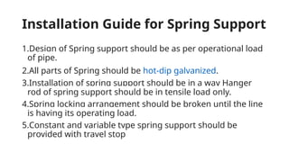 Spring Support Guide Channel The Essential Guide to Piping Support Standards and.pptx