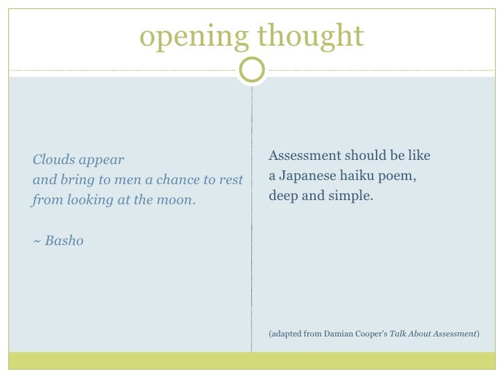 essentials for living assessment