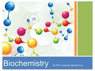 The Essentials of Biochemistry
By Prof. Liwayway Memije-Cruz
 