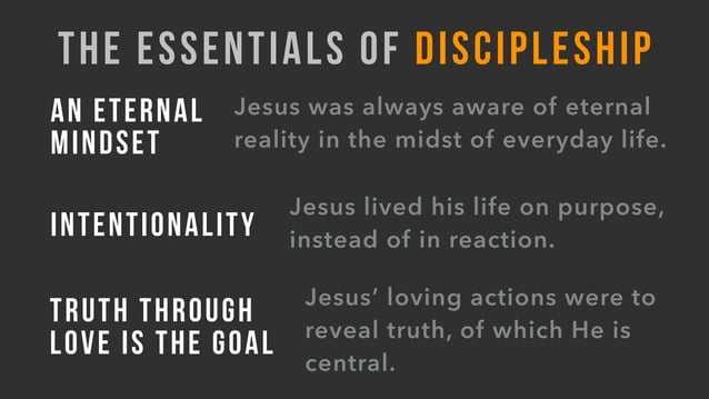 The Essentials of Discipleship | PPT