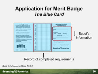 The Essentials of Merit Badge Counseling for Scouts PowerPoint | PPTX