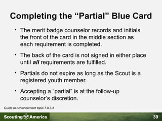 The Essentials of Merit Badge Counseling for Scouts PowerPoint | PPTX