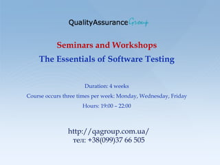 The Essentials of Software Testing | PPT