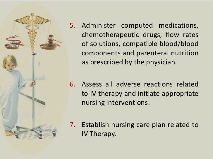 iv therapist nurse