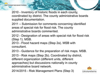 The eu floods_directive_implementation_in_sweden(ppt) | PPT