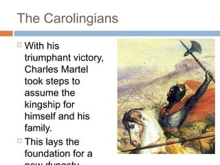  How important is Charlemagne to Europe?
Discuss.
 How did he help strengthen his realm?
 How did he help the spread of Christianity?
 