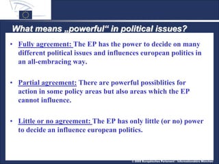The European Parliament | PPTX