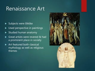 The European Renaissance.pptx Literature | PPTX