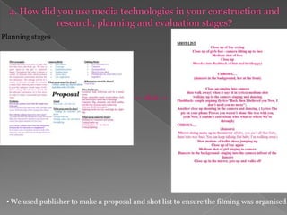 This shot shows the piano and indicates what genre the song is. 