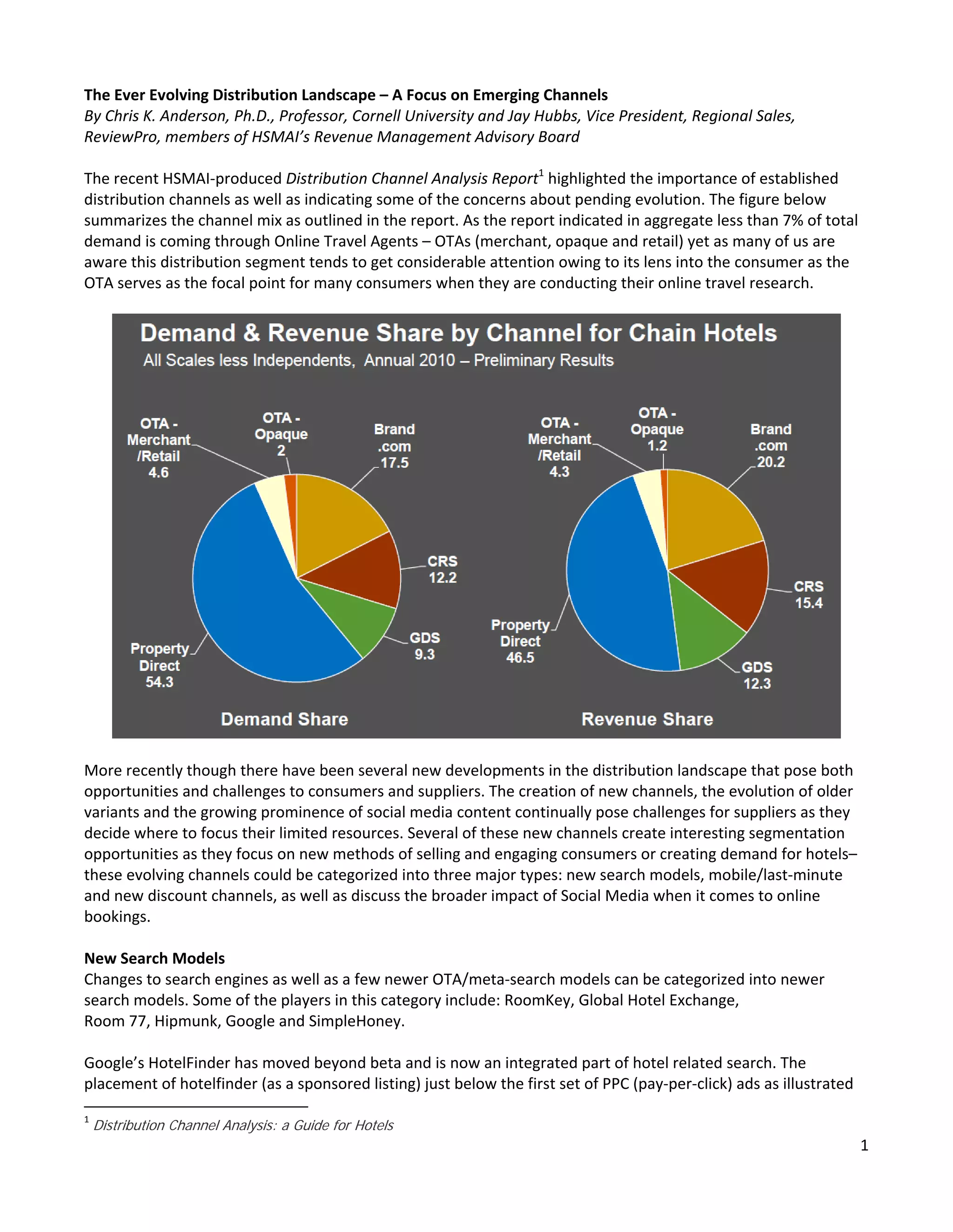 The ever evolving distribution landscape – a focus on emerging channels ...
