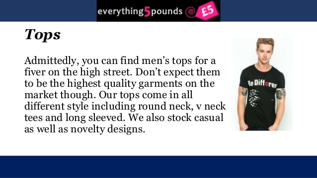everything5pounds mens