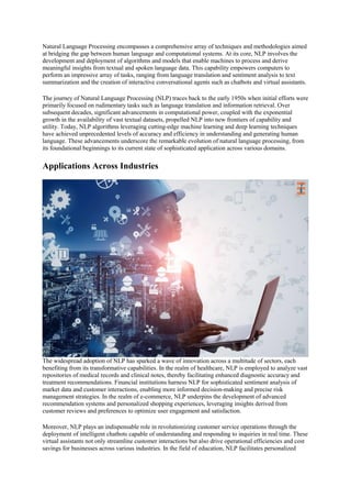 The Evolution And Impact Of Natural Language Processing Pdf The Evolution And Impact Of Natural Language Processing Pdf