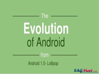 The evolution of android from os 1.0 to lollipop | PPT