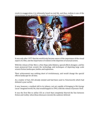 The Evolution of Animation & VFX In Indian Cinema | PDF