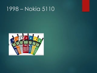 1998 – Nokia 5110
 