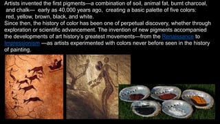 The evolution of colour theory and the still life | PPTX