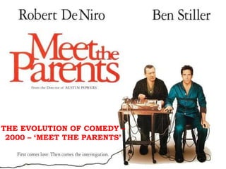 THE EVOLUTION OF COMEDY –
2000 – ‘MEET THE PARENTS’

 