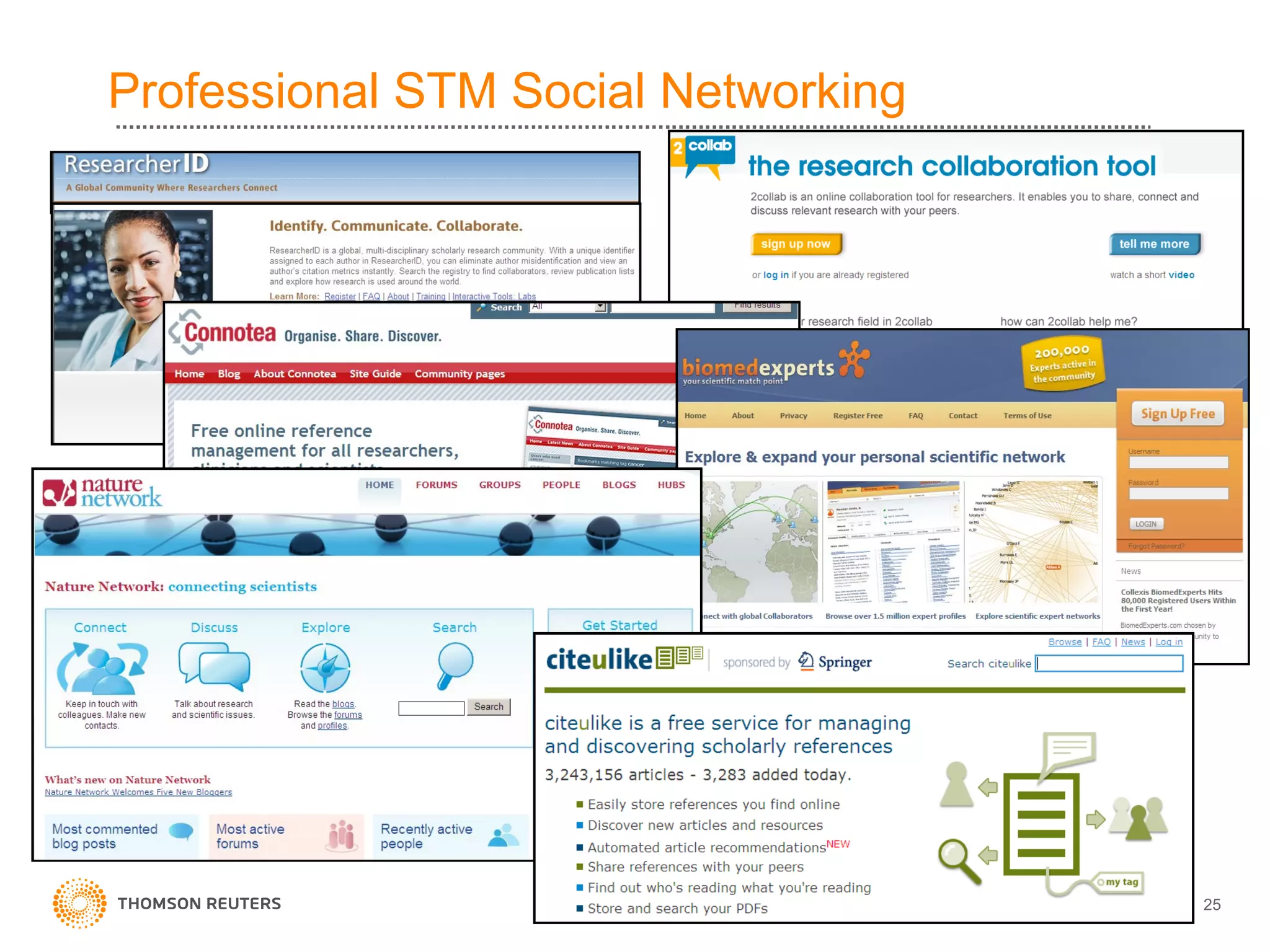 Professional STM Social Networking 