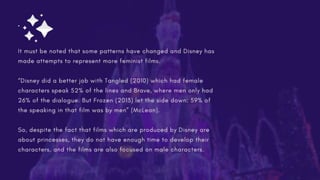 The Evolution of Female Representation in Disney Princess Films 