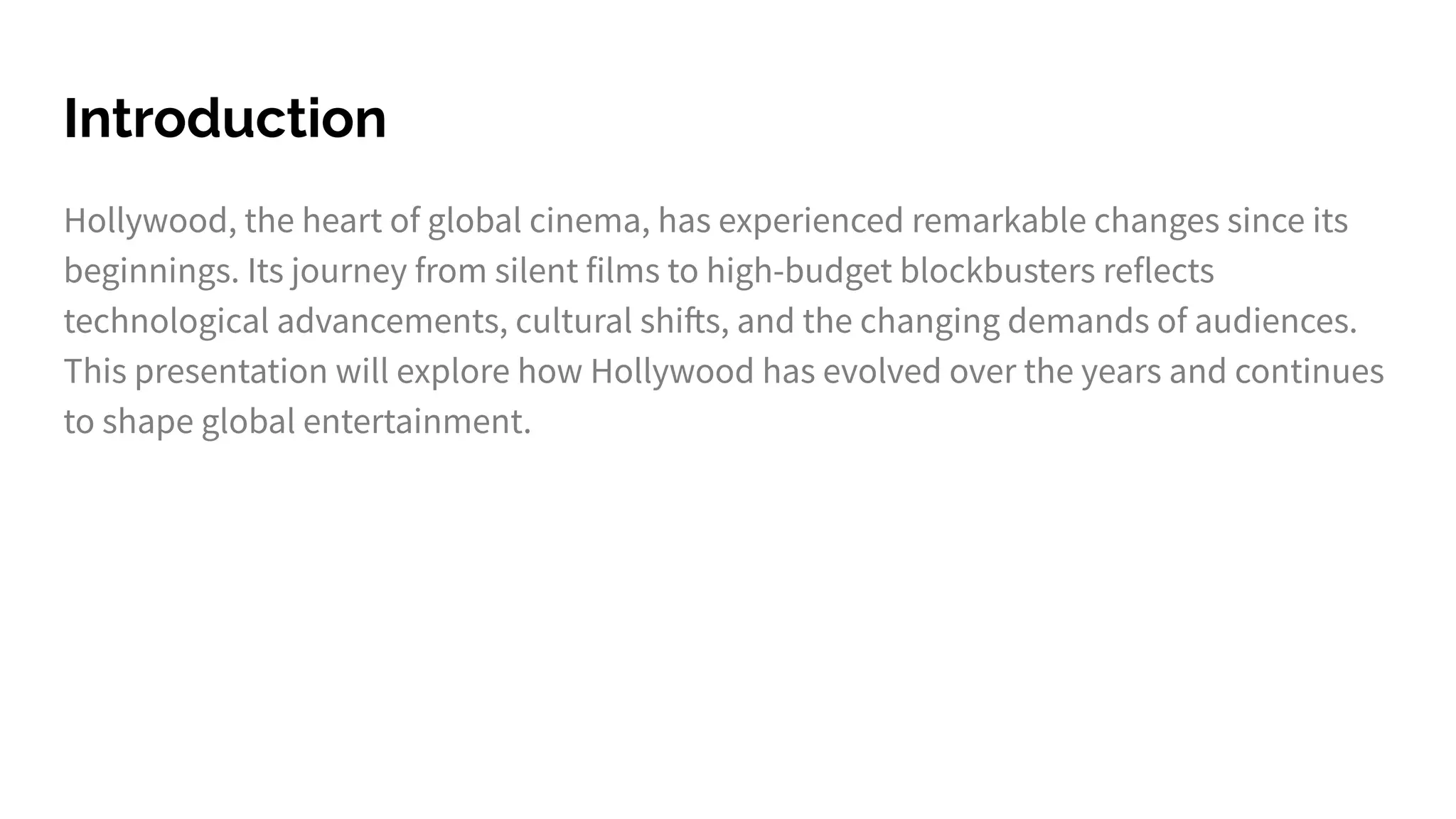 The Evolution of Hollywood_ From Silent Films to Blockbusters.pdf