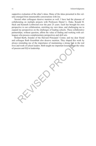 The evolution of instructional leadership | PDF