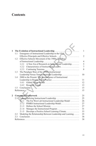 The evolution of instructional leadership | PDF